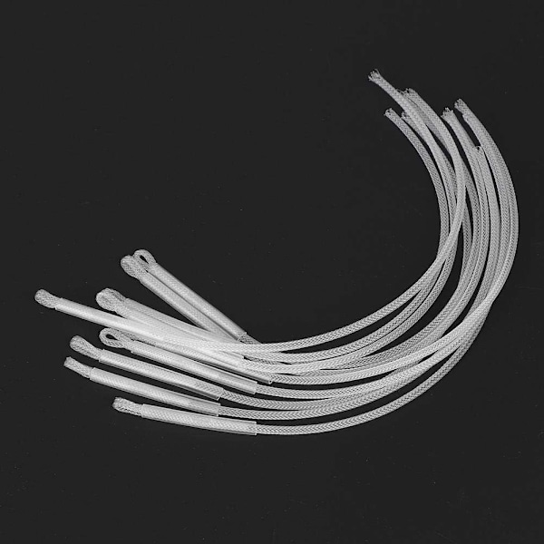 Flugfiske tafs, 10 st 30 lb / £ 50 Fiske Loop Connector Flugfiske tafs Linje Tackle tillbehör (£ 50 vit)
