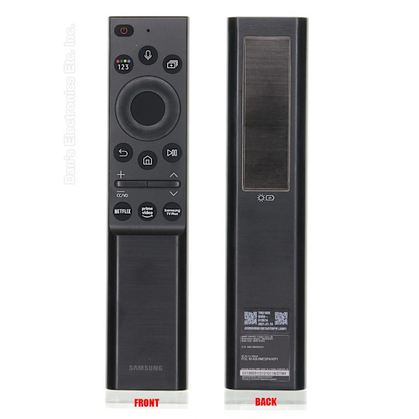 SAMSUNG BN5901357A/TM2180E Solcellsstyrd Smart-TV Fjärrkontroll med Röststyrning