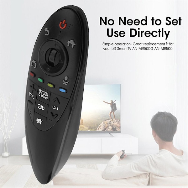 Ny ersättning An-mr500 för Lg Magic 3d Smart Tv-fjärrkontroll An-mr500g [DB]