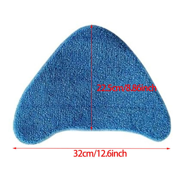 Mikrofiber Moppputer for Støvsugere Tilbehør Feie Robot Reservedeler Mopp Kluter for WH01100 WH20200 WH21000 Modeller 8pcs