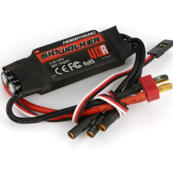 20A 30A 40A 50A 60A 80A Børsteløs Hastighedskontrol ESC BEC til RC Fly Quadcopter Helikopter 60A 60A
