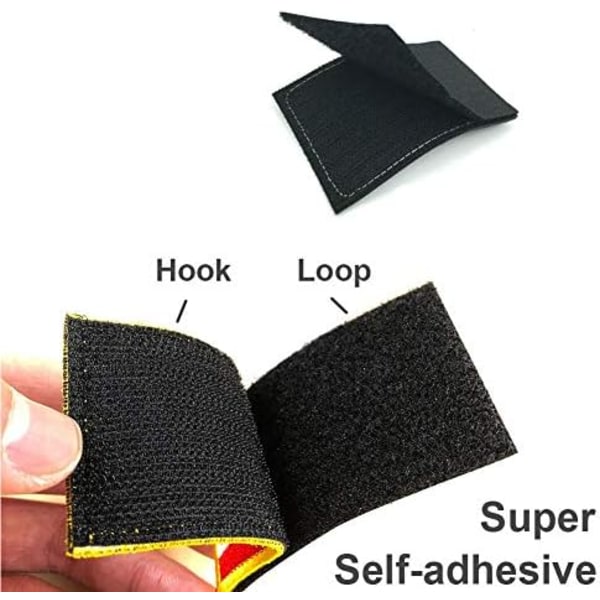 Emblemmerke Haken og Slinga Patch for Ryggsekk Baseballcaps Jakker