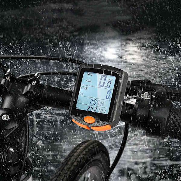 Trådløs digital cykelcomputer Cykel Cykel Hastighedsmåler