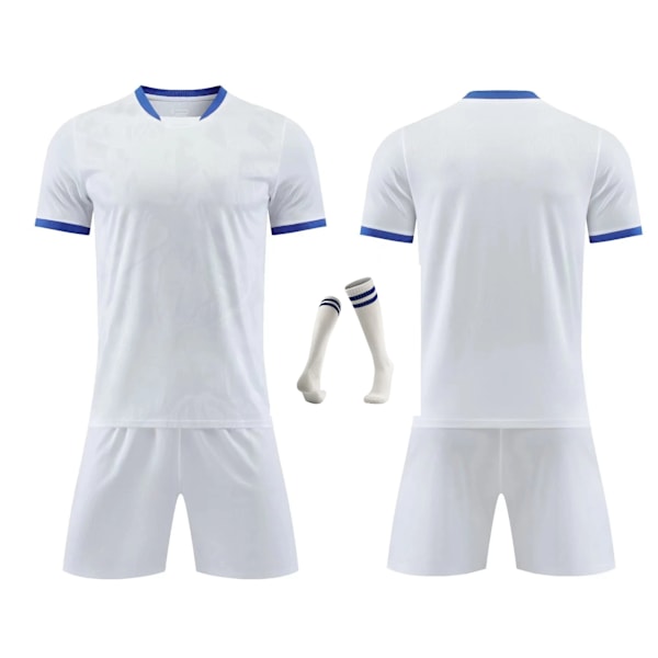 Barnfotbollströjor Herr Pojkar Fotbollskläder Set Kortärmad Barnfotbollsuniformer Vuxna Barn Träning  Träningsdräkt Jersey Image Color 5XS Image Color 5XS