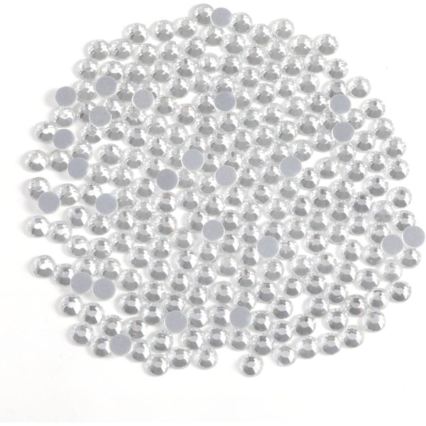 6000 st Klar Hotfix Strassstenar, SS10, 2,7-2,9 mm för Hantverk & Kläder Crystal SS10