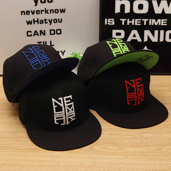 Brasilien Neymar Hatt Hip Hop Snapback Sommar Fotboll Cap Män Mode Baseball Hatt Trucker Kepsar Present för pojkar Grön