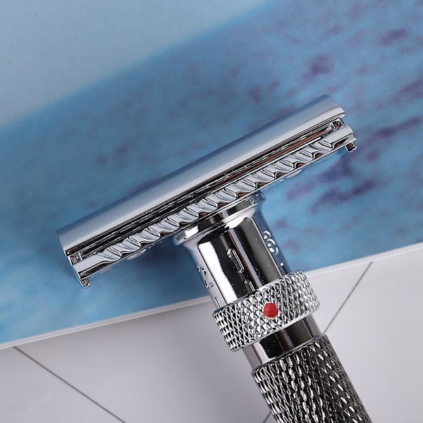 Yaqi Justerbar The Final Cut Chrome og Gunmetal Farve Sikkerhedsskraber til mænd