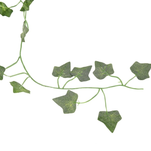 2 m långa konstgjorda växter Grön murgröna löv dekoration, ranka avsnitt
