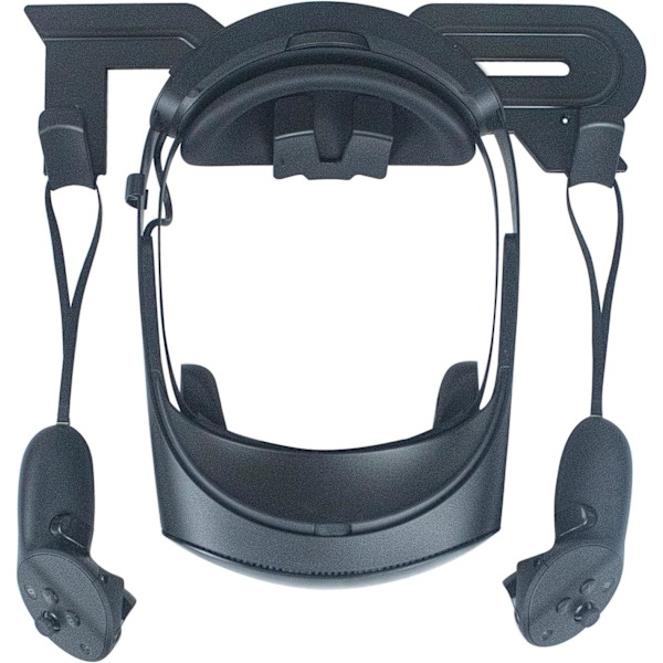 VR-headset veggmontert oppbevaringsstativkrok for Quest 2 Pro/Quest 3, Valve Index (Svart) Black