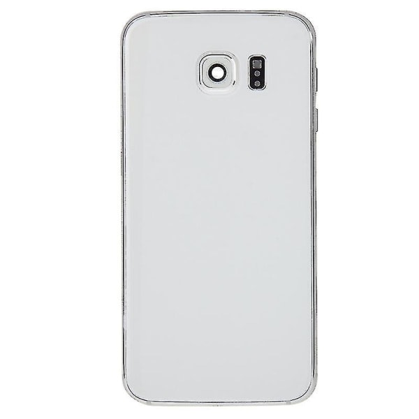 CQBB Helt cover (bakplatta hölje kamera linspanel + batteri bakre cover ) för Galaxy S6 /
