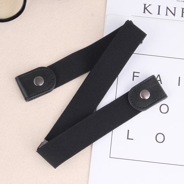2 stk midjebåndsspänne gratis justerbart belte Unisex elastiske belter