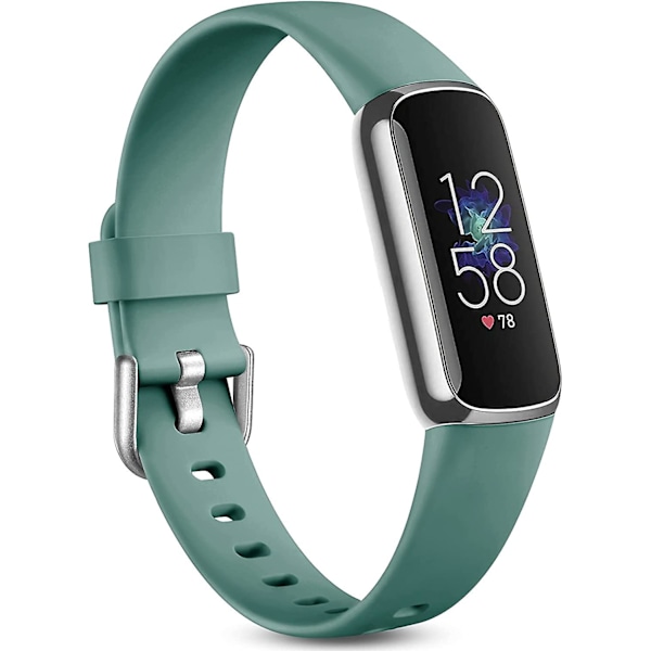 Rem kompatibel med Fitbit Luxe - blød justerbar udskiftningsrem til Fitbit Luxe Activity Tracker/ Fitbit Luxe Wellness Tracker W