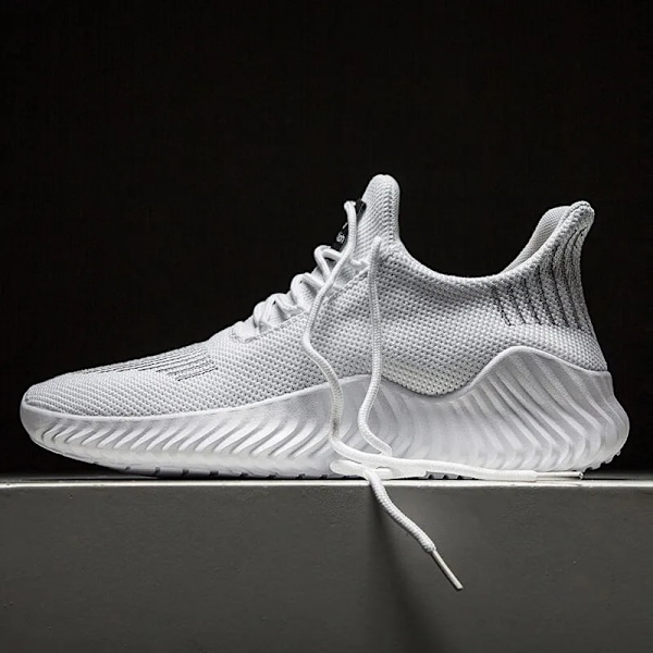 Andningsbara sneakers i mesh för män, lätta sportskor, avslappnade promenadskor, parskor, hög kvalitet,