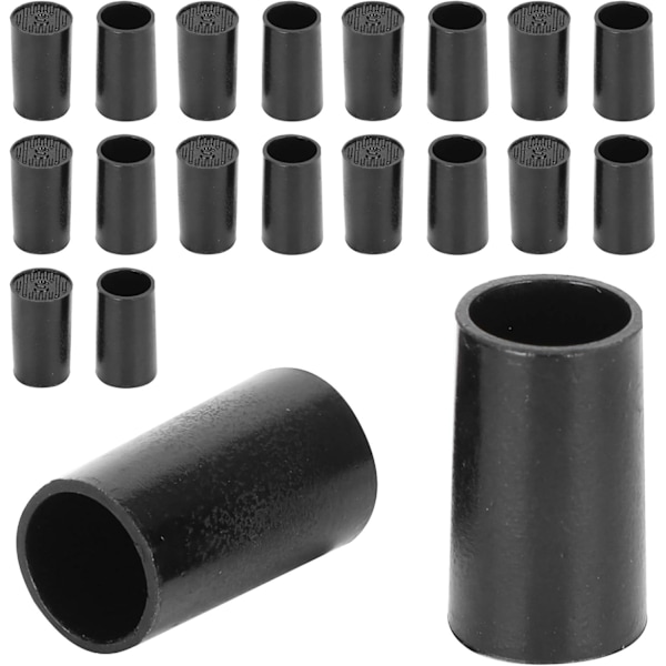 Korkokengät Piikki Kantapään Korjaussuoja 10 Paria Korkokengän Piikit Musta CPU Polyuretaani Kengän Korjaus Vaihto Sarjat (Sisähalkaisija 9mm) Inner diameter 9mm