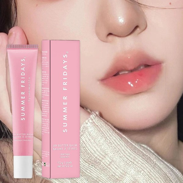 Summer Fridays Lip Butter Balm (1/2/3 st) Ny med förseglad förpackning green 1pcs