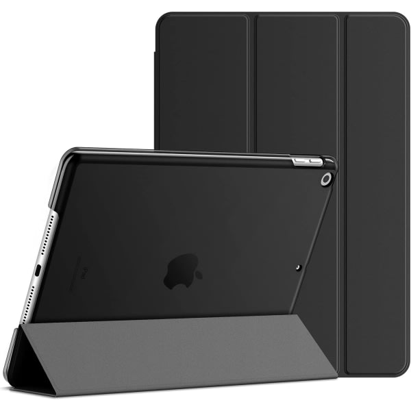 CQBB Case för iPad 10,2 tum (2021/2020/2019 modell , case med Auto Sleep/Wake (svart)