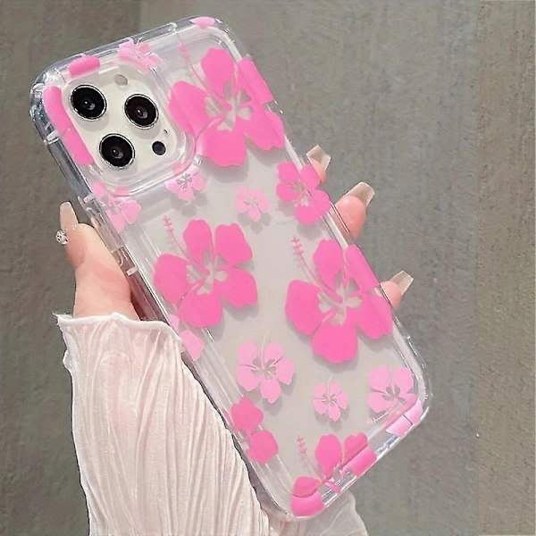 1 st Stöttåligt blomfodral för iPhone 14 PRO MAX – max