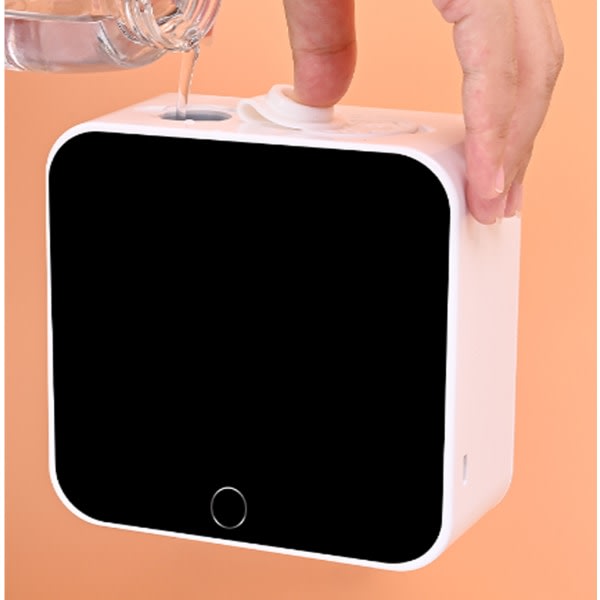 SQBB Induktion mobiltelefon tvättmaskin beröringsfri tvål dispenser intelligent stor kapacitet tvål flytande skum hängande sterilisator