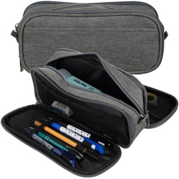 Pennal / Pennboks - Etui for penner grå grå_max grå