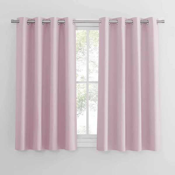 2 stk. blendingsgardiner (Rosa 132*60cm)_max
