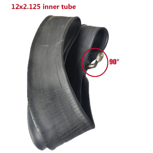 12X2.125 (64-203) Dekk 12\" Sykkel Sykkel Skottrør Dekk Innerrør 12*2.125 E-Bike Elektrisk Scooter Hjul Dekk slange og dekk