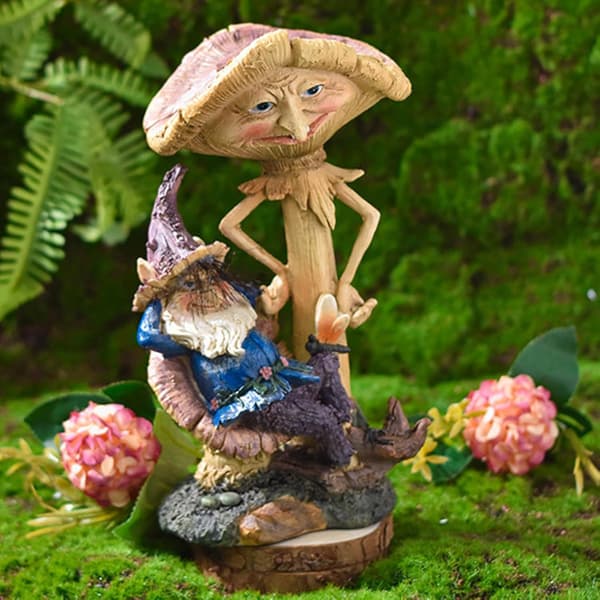 Hagegnompynt, Fantasifulle Soppstatuer for Utemiljø B
