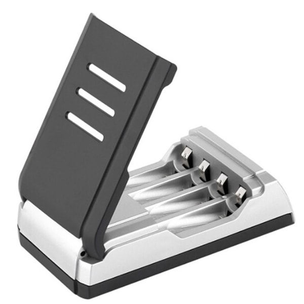SQBB Universal Batterilader LCD-lader for 4 AA AAA Hurtiglader_max