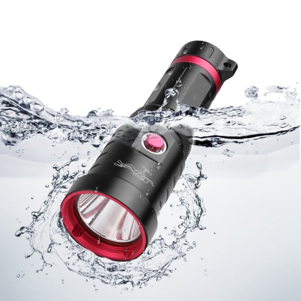 XHP70 fix-fokus stark ljus ficklampa vattentät professionell d