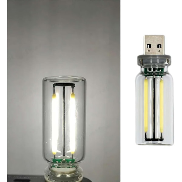 Mini USB Bil Natlys - Berøringsstyret LED Stemningslys til Bilskab & Soveværelse, Model B b