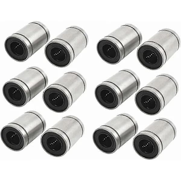 12 stk. Lineære lejer 8 mm x 15 mm x 24 mm til 3D-printer CNC Motion DIY-kit—max