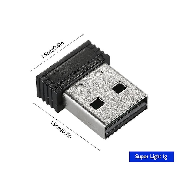 Mini ANT+ USB-adapteri Garminille Zwiftille Wahoolle