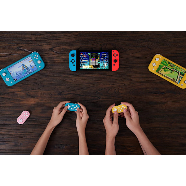 Zero 2 Bluetooth Gamepad Nyckelring Storlek Mini Controller för Yellow Yellow
