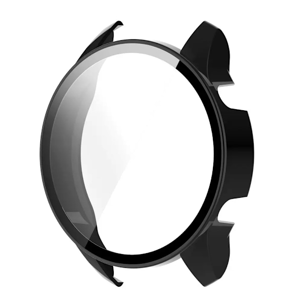 Fuld pc beskyttende etui til Xiaomi Mi Watch Color Sport Global Version skærmbeskyttelse etui dækning hærdet glas film klar sort