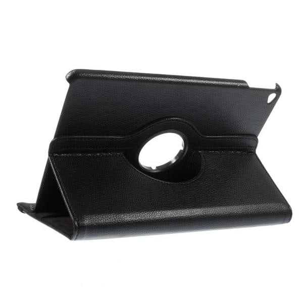 Etui Apple Ipad Air 2 Roterbar 360 - 11 Farver, 9,7 tommer Sort Svart