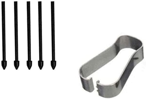 5 stk. udskiftningstips Stylus Pen Nib Dele til Samsung Galaxy Note10 Note10 Plus Note 20 Note 20 Ultra 5G Tab S6 S6 Lite S7 S7+ Plus (sort)