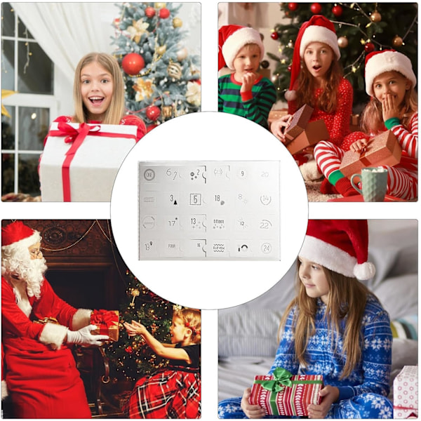 Garn Adventskalender 2024 | 24 Dagar med Virk- & Stickmarkörer för Julnedräkning
