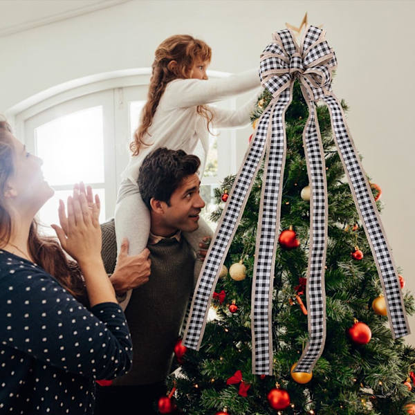 Julrosett, dekoration, stor julgran, rosett, julgransprydnad, för juldekoration, röd julrosett, julkrans, julgran, hängande dekoration Vit