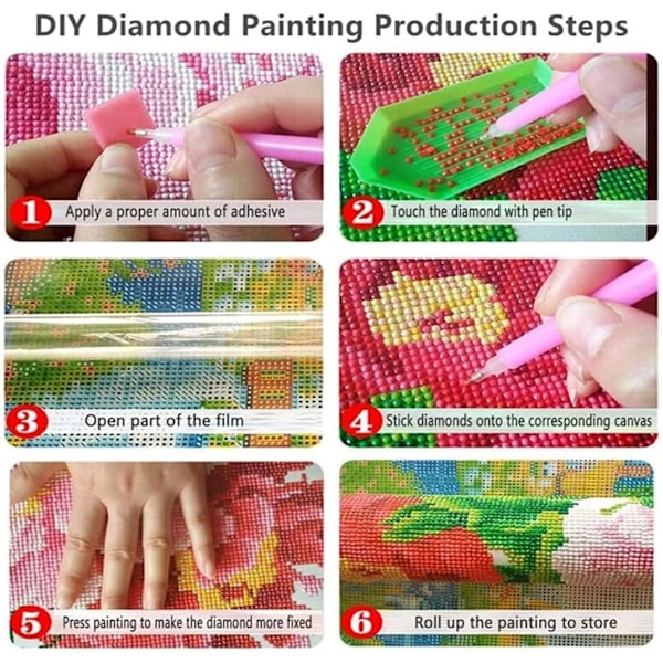 Butterfly2 11,8x15,7 tommer 5D Butterfly Diamond Painting Kit til