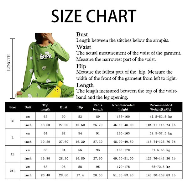 Höst 2-delars pyjamas set kvinnor tunna sexiga sovkläder härlig hem kostym 2023 rund hals flickor sömn långärmad pyjamas stil 5 XL