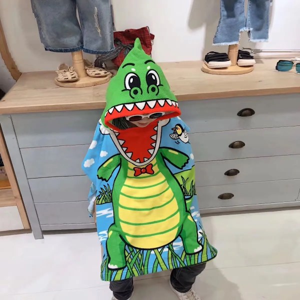 Nyfødt Swaddle Tæppe Tegneserie Børn Baby Hætte Badekåbe Baby Badehåndklæde Robe Bomuld Dreng Pige Strand Håndklæde Cap Fodbold