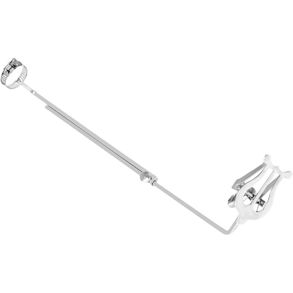 Musikklemme for treblåseinstrumenter, Sølv Klarinett Lyre Klemme-På Noteholder