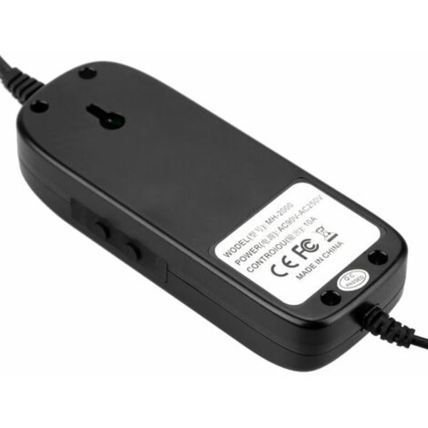 Elektronisk termostat, LED-display, med AC 90V-250V-kontakt
