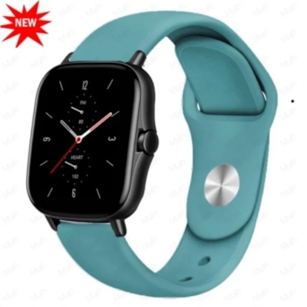 Klockarmband för Amazfit GTS/GTR-4-3-2-2e-Mini-Pro/stratos Sportarmband för Amazfit bip-US-3-Pro-Lite 20mm 22mm band Cactus 42 20mm klockarmband
