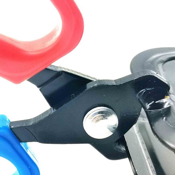 2/3 Klor Fisk Grip, Fisk Hand Klo, Kontrolltång för Fisketillbehör, Rostfritt Stålklämma (3 Klor)