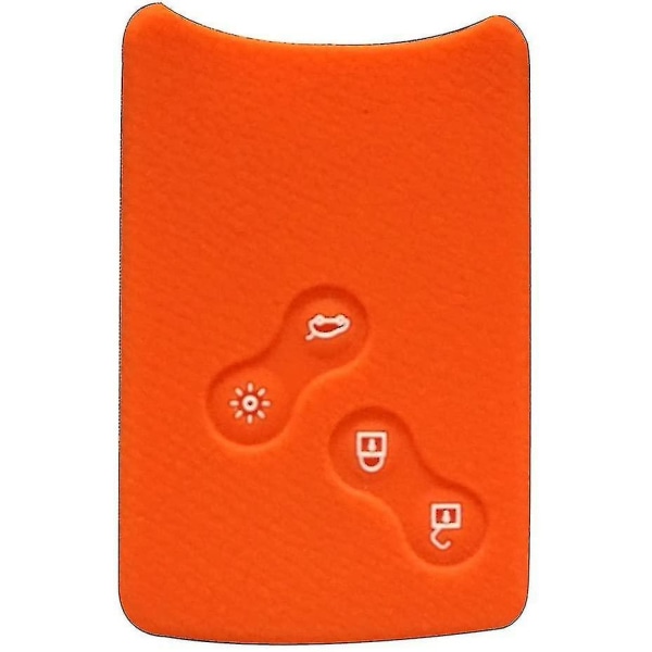 Case För Renault Case 4-nyckels Smart Key Case, orange, Case
