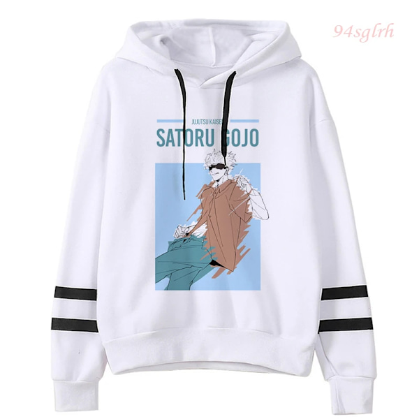 Unisex Jujutsu Kaisen Anime Yuji Itadori Hupparit Herr Harajuku Gojo Satoru Kawaii Manga Graafinen Streetwear Huppareita Paita 15504 Aasian XL