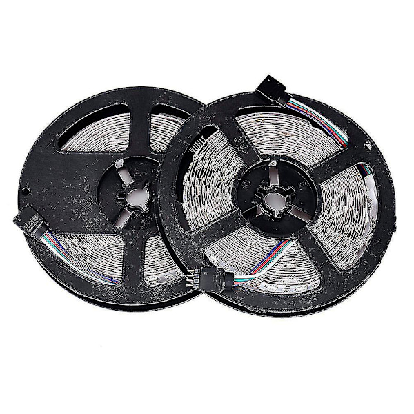 10m Rgb 5050 Icke vattentät Led Strip Light 300 Smd 44 Key Remote 12v