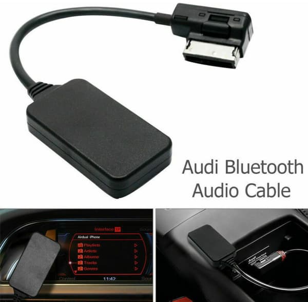Til Audi VW MMI Musikstreaming Bluetooth iPod Media Interface AMI-kabel