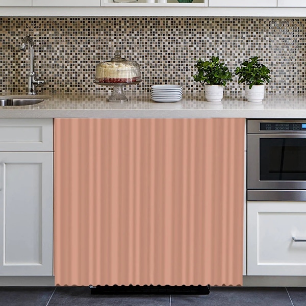 Lyhyt Keittiökaapin Verho Itsevetävä Peite Varjo Verho Koti Sisustus Verhot Cortinas Koti Sisustus: s7 L 70x90cm