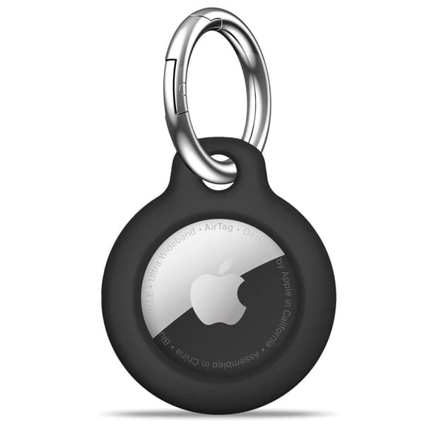 Tech-Protect Apple AirTag 2-PACK Hållare Rough Svart 40_max 40